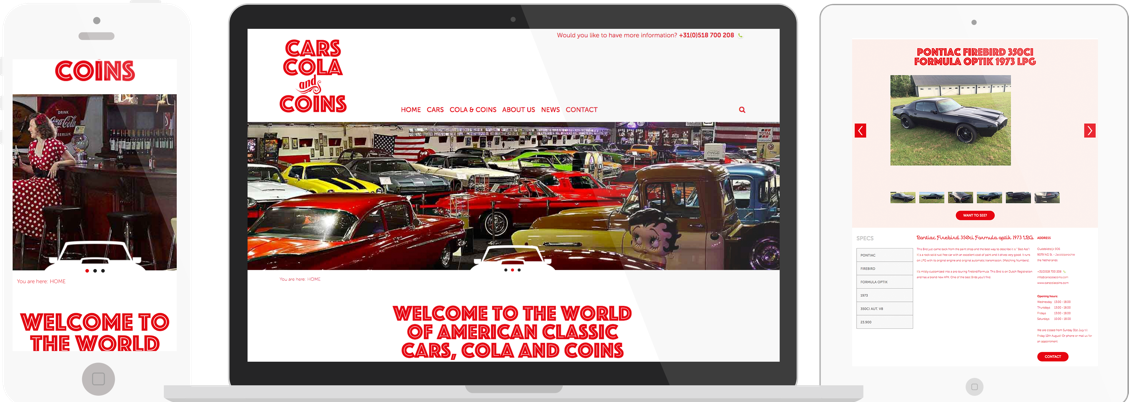Cars Cola and Coins